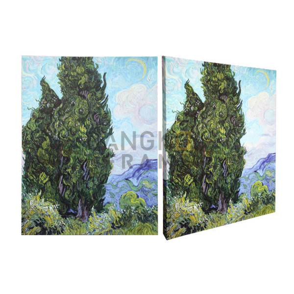 กรอบขึงโครงไม้จริงขนาดใหญ่